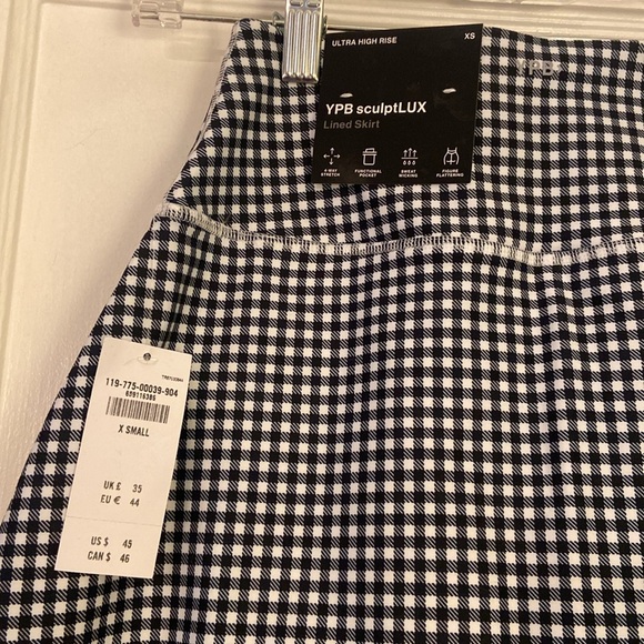 NWT Abercrombie YPB sculptLux Skort Skirt XS - Picture 5 of 5